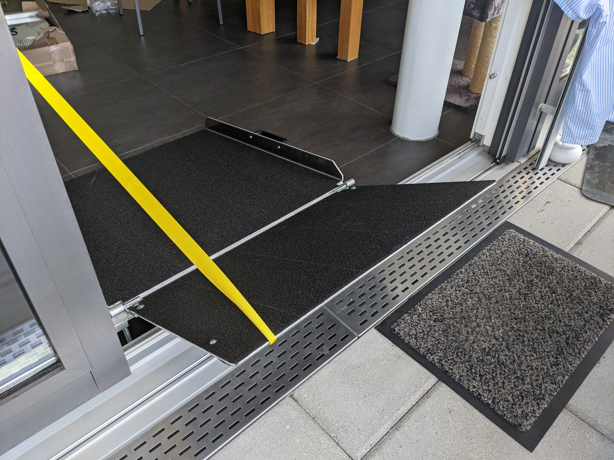 Doppelschwellenrampe Länge: 1,823m Breite: 0,76m Tragfähigkeit: 300kg