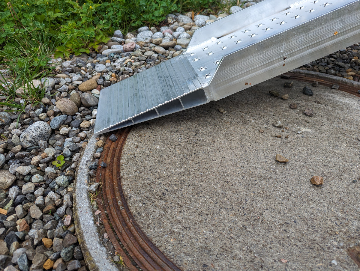 Sicherheitsrampe Faltbar Länge: 2m Breite: 0,2m Tragfähigkeit/Paar: 510kg