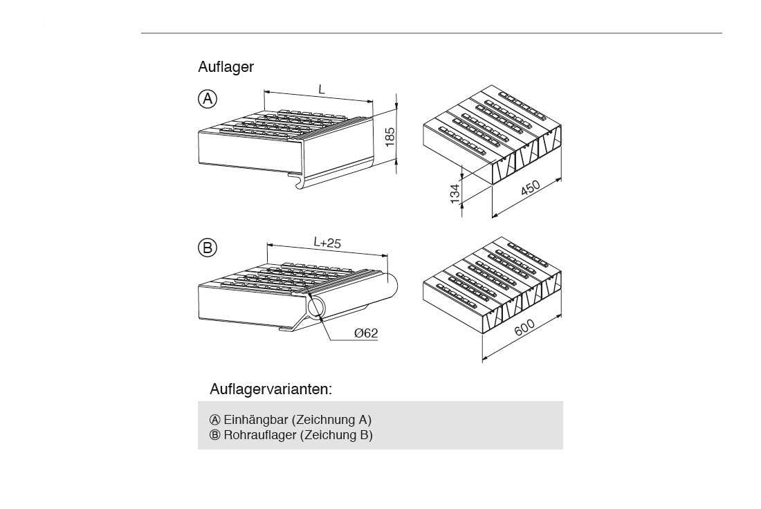 Schwerlastrampe 185 | Länge: 2,4m | Breite: 0,56m | Tragfähigkeit/Paar: 52900Kg